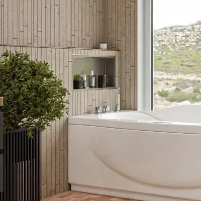 Recessed Shower Niche - Ready to Install No Tile Needed