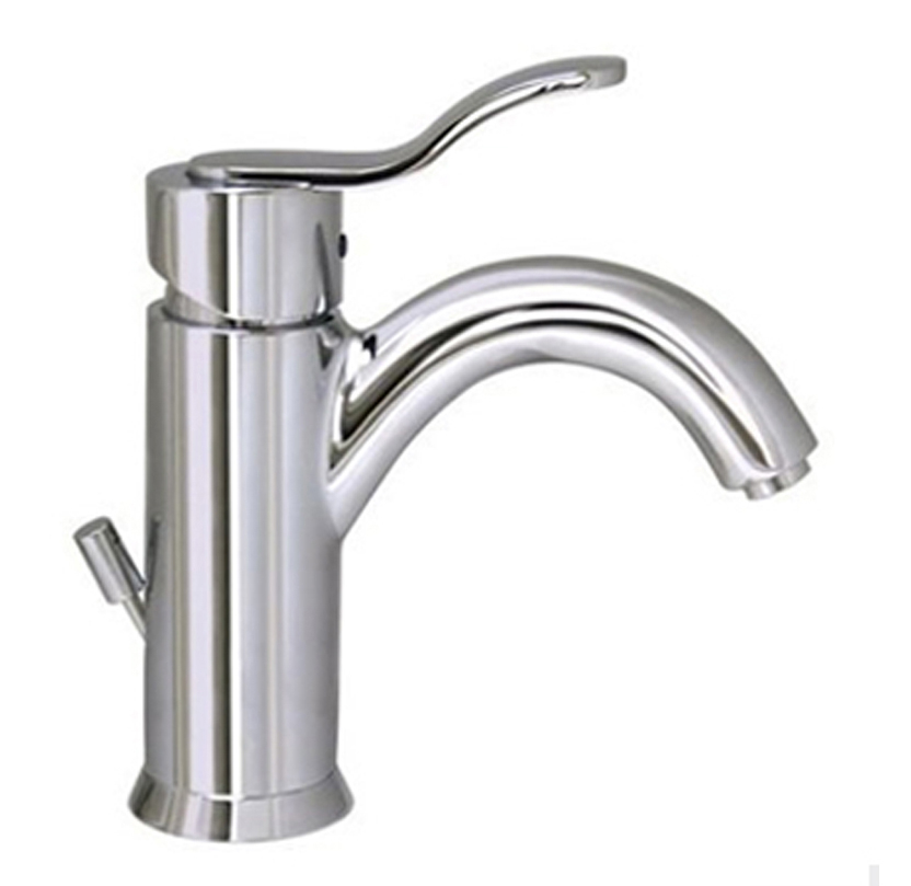 Whitehaus 3-04012 Single Hole Deck Mount Lever Galleryhaus Bathroom Faucet view 1