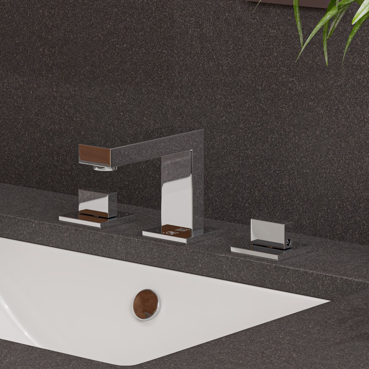 ALFI brand AB1322 Modern Widespread Bathroom Faucet view 1