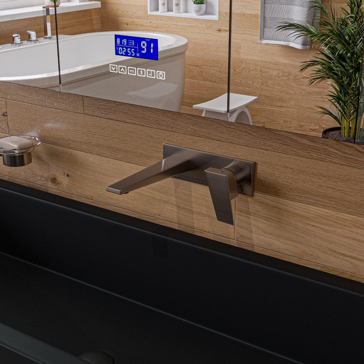 ALFI brand AB1472 Wall Mounted Bathroom Faucet view 1