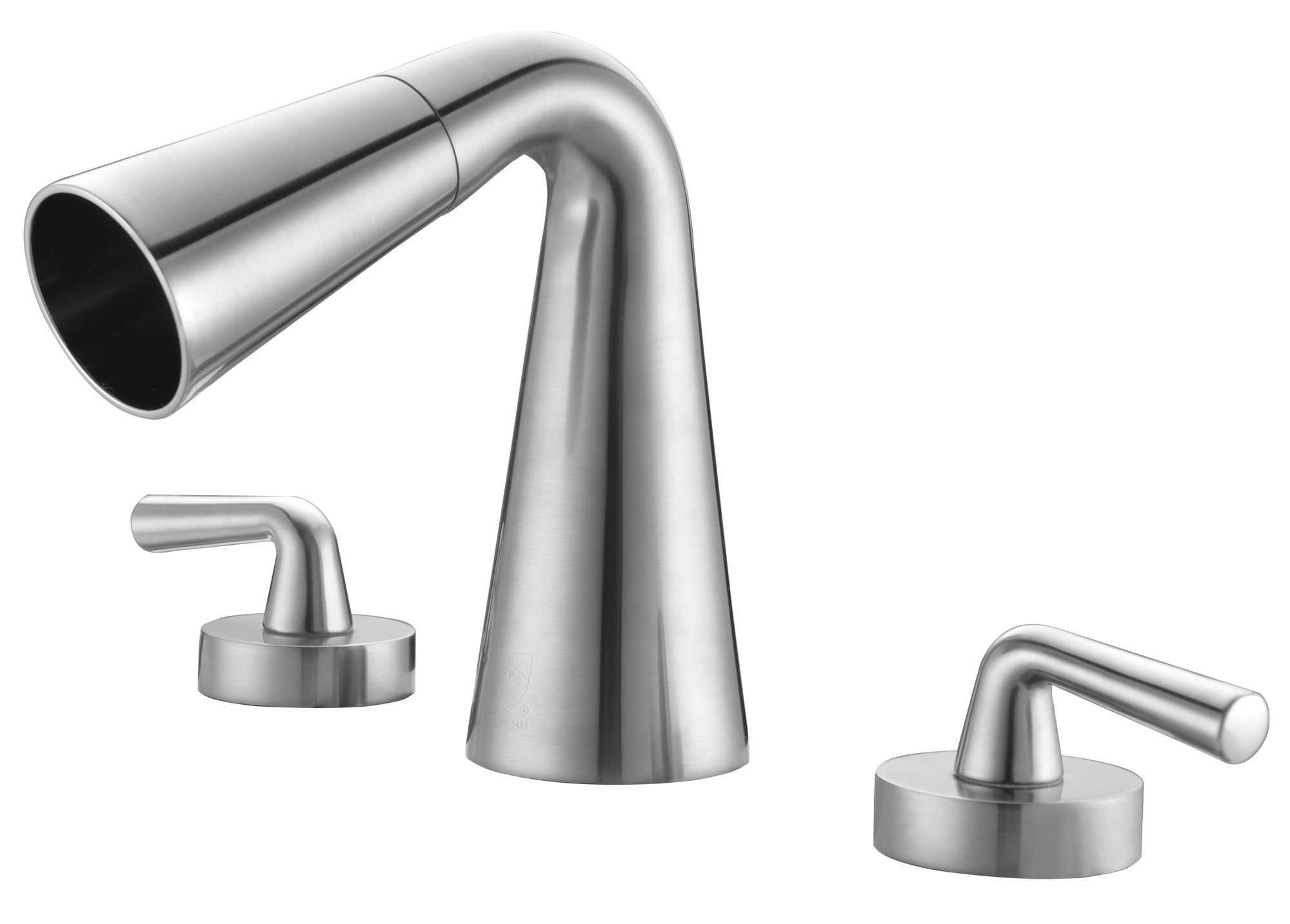 ALFI brand AB1790 Widespread Cone Waterfall Bathroom Faucet view 1