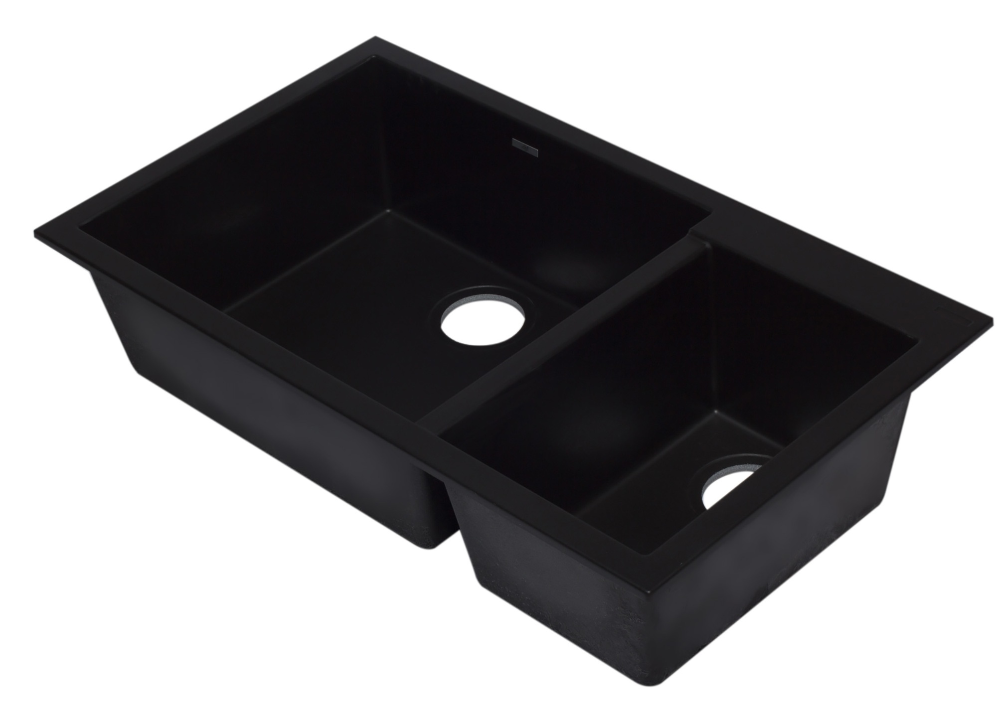 ALFI brand AB3319UM 34" Double Bowl Undermount Granite Composite Kitchen Sink view 1
