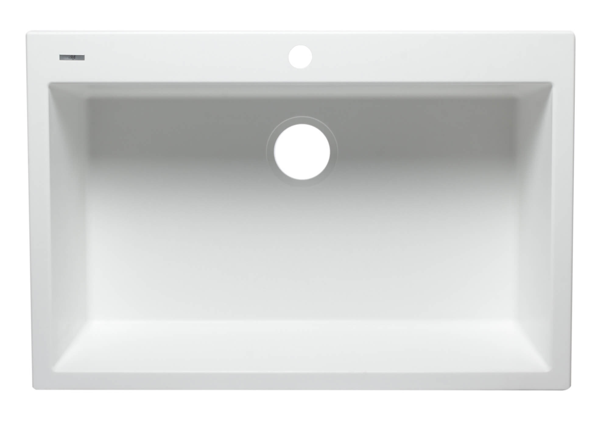 ALFI brand AB3322DI 33" Single Bowl Drop In Granite Composite Kitchen Sink view 1