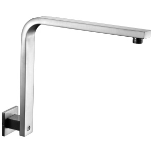 ALFI brand AB12GSW 12 Inch Square Raised Wall Mounted Shower Arm