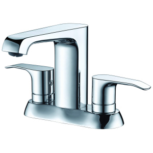 ALFI brand AB1493 Two-Handle 4 Inch Centerset Bathroom Faucet