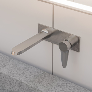 ALFI brand AB1772 Wall Mounted Modern Bathroom Faucet