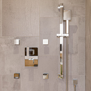 ALFI brand AB2287 3 Way Thermostatic Shower Set with Body Sprays