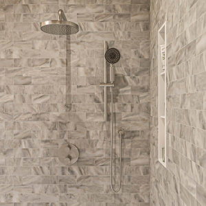 ALFI brand AB2545 Round Style 2 Way Thermostatic Shower Set