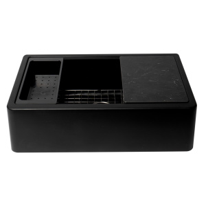 ALFI brand AB33FARM Granite Composite Single Bowl Farm Sink with Accessories