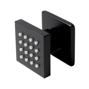 ALFI brand AB3820 2 Inch Square Adjustable Shower Body Spray