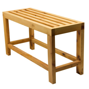 ALFI brand AB4401 26'' Wooden Bench for your Wooden Tub
