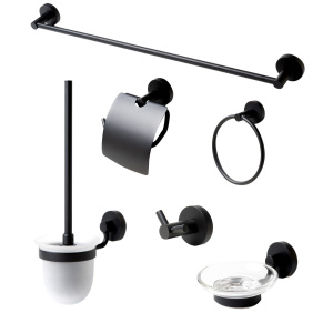 ALFI brand AB9513 6 Piece Matching Bathroom Accessory Set
