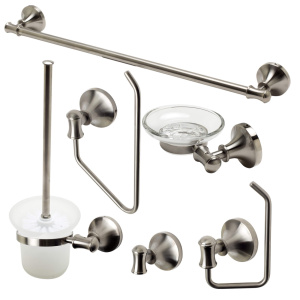 ALFI brand AB9521 6 Piece Matching Bathroom Accessory Set