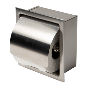 ALFI brand ABTP77 Recessed Toilet Paper Holder with Cover