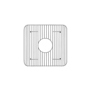 Whitehaus GR5542SM Stainless Steel Sink Grid for Small Basin of WHQDB5542 Whitehaus GR5542SM Stainless Steel Sink Grid for Small Basin of WHQDB5542