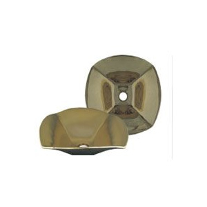 Whitehaus WH1515NDV Solid Brass Single Bowl Above Mount Bath Basin Sink