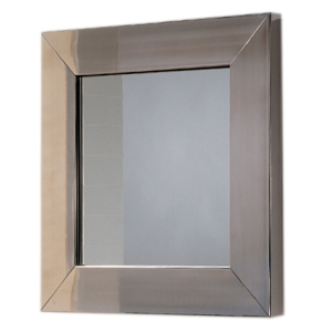 Whitehause WHE5 New Generation Square Mirror With Stainless Steel Frame