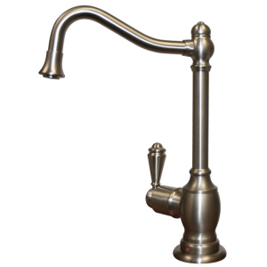 Whitehaus WHFH-H3130 Brass Deck Mount Curved Instant Hot Water Dispenser Whitehaus WHFH-H3130 Brass Deck Mount Curved Instant Hot Water Dispenser