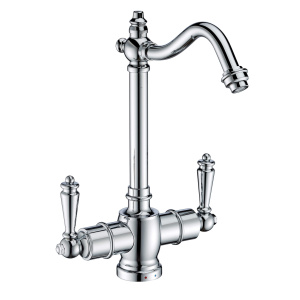 Whitehaus WHFH-HC1006 Point of Use Instant Hot/Cold Water Faucet with Traditional Spout Whitehaus WHFH-HC1006 Point of Use Instant Hot/Cold Water Faucet with Traditional Spout