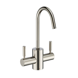 Whitehaus WHFH-HC1010 Point of Use Instant Hot/Cold Water Faucet with Contemporary Spout