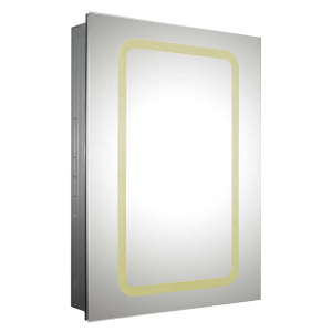 Whitehaus WHKAL7055-I Recessed Single Door Cabinet with Adjustable Shelves