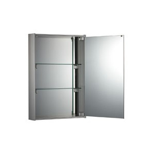 Whitehaus WHKEM-23 Medicine Cabinet with Double Faced Mirrored Doors