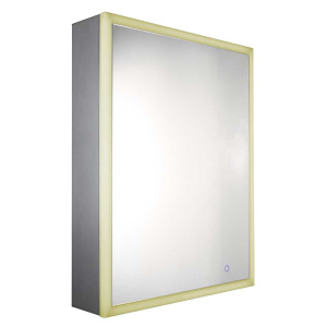 Whitehaus WHLUN7055-OR Aluminum Musichaus Single Door Medicine Cabinet