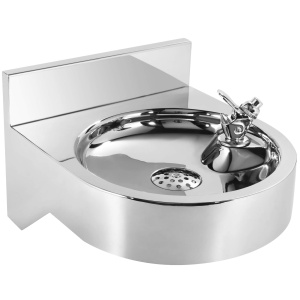 Whitehaus WHNCDF1214 Noah'S Collection Commerical Drinking Fountain in Stainless Steel Whitehaus WHNCDF1214 Noah'S Collection Commerical Drinking Fountain in Stainless Steel