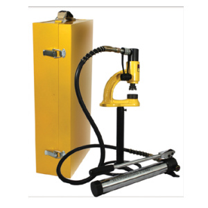 Whitehaus WHNSH8 Hydraulic Manual Hole Punching Machine for use w/ S. Steel