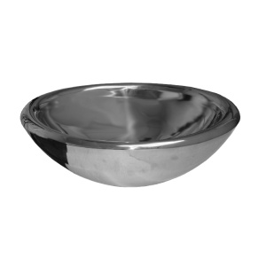 Whitehaus WHNVE217 Stainless Steel Noah'S Double Layer Above Mount Vessel Basin Whitehaus WHNVE217 Stainless Steel Noah'S Double Layer Above Mount Vessel Basin