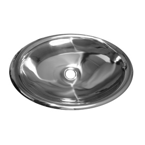 Whitehaus WHNVE218 Noah'S Collection Single Bowl Vessel Basin in Stainless Steel Whitehaus WHNVE218 Noah'S Collection Single Bowl Vessel Basin in Stainless Steel