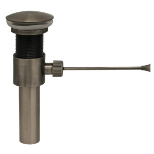 Whitehaus WHP314-1 Pop-Up Mushroom Mechanical Bathroom Drain Strainer