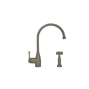 Whitehaus WHQNP-34682 Queenhaus Single Lever Faucet with Side Spray