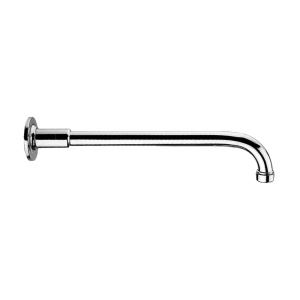 Whitehaus WHSA350-1 14'' Wall Mounted Brass One Piece Bathroom Shower Arm