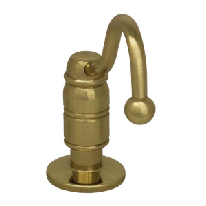 Whitehaus WHSD1167 Kitchen / Bath Brass Curved Soap / Lotion Dispenser