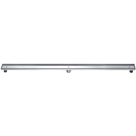 ALFI brand ABLD59A 59" Stainless Steel Linear Shower Drain with No Cover view 2