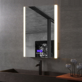 ALFI brand ABMC2432BT 24" x 32" Single Door LED Light Bluetooth Medicine Cabinet view 2
