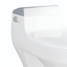 EAGO R-108LID Replacement Ceramic Toilet Lid for TB108 view 2