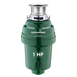 Whitehaus WH007 High Efficiency Garbage Disposal with Stainless Steel Flange and Quiet Operation view 2