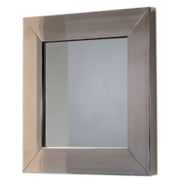 Whitehause WHE5 New Generation Square Mirror With Stainless Steel Frame view 2