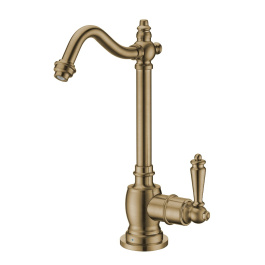 Whitehaus WHFH-C1006-AB Point of Use Cold Water Drinking Faucet with Traditional Swivel Spout view 2