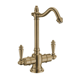 Whitehaus WHFH-HC1006-AB Traditional Point of Use Instant Hot/Cold Water Drinking Faucet view 2