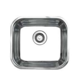 Whitehaus WHNU1614 Stainless Steel 16" Single Bowl Undermount Kitchen Sink view 2
