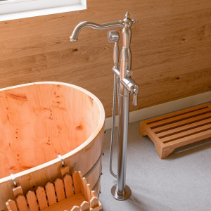 ALFI brand AB2553-BN Brushed Nickel Free Standing Bath Tub Filler