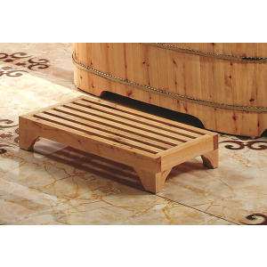 ALFI brand AB4409 24" Modern Wooden Stepping Stool