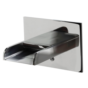 ALFI brand AB5901-PC Polished Chrome Wall Mounted Waterfall Bath Tub Filler