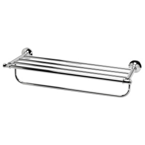 ALFI brand AB9583 Polished Chrome 23" Towel Bar & Shelf Bathroom Accessory