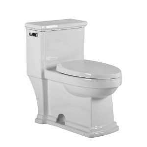 Whitehaus WHMFL221-EB Magic Flush Eco-Friendly One Piece Single Flush Toilet With  Elongated Bowl