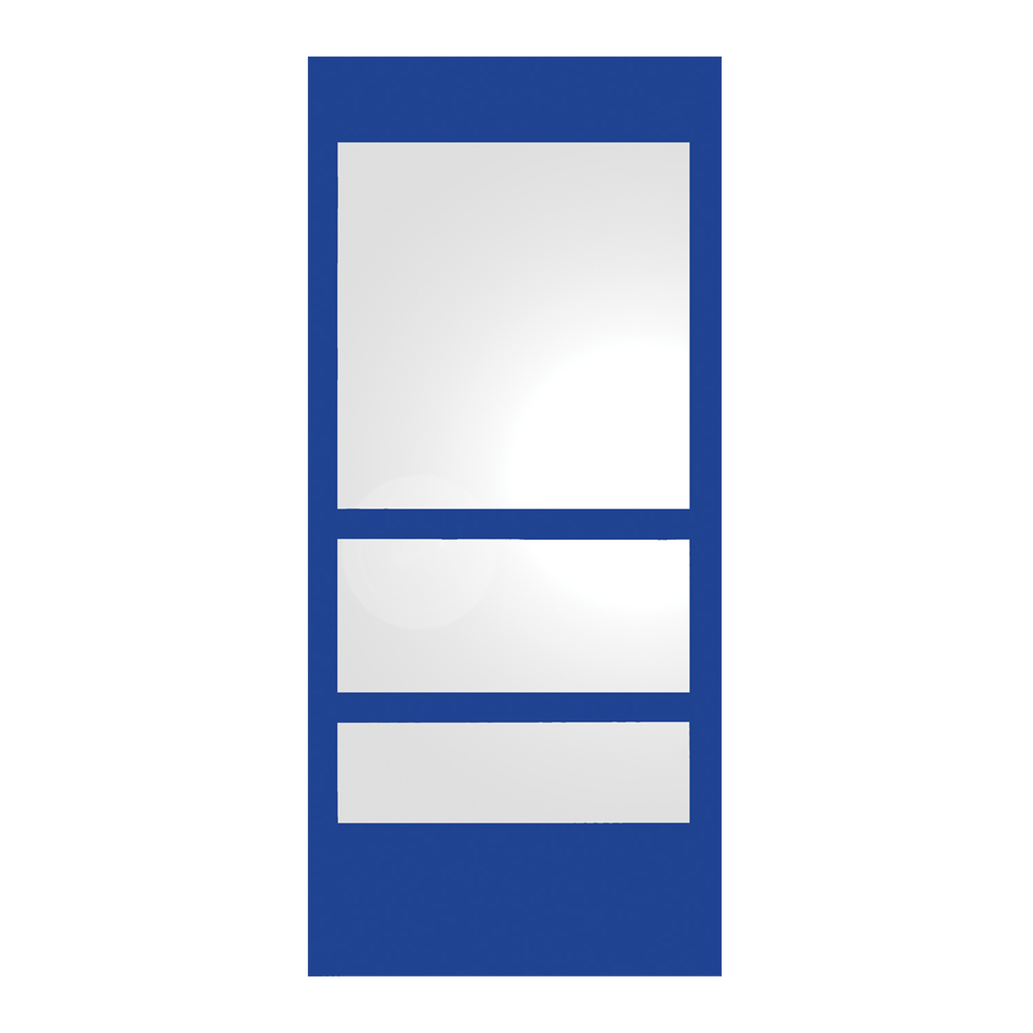 Whitehause WHE11 New Generation Rectangular Ecoloom Mirror With Laminated Colored Glass Border view 4