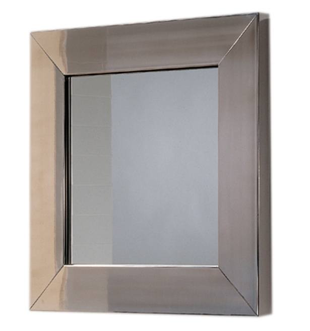 Whitehause WHE5 New Generation Square Mirror With Stainless Steel Frame view 4